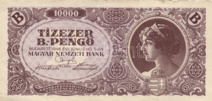 1946. 10.000BP (13x) T:II,II-,III