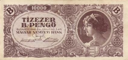 1946. 10.000BP (13x) T:II,II-,III