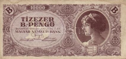 1946. 10.000BP (13x) T:II,II-,III