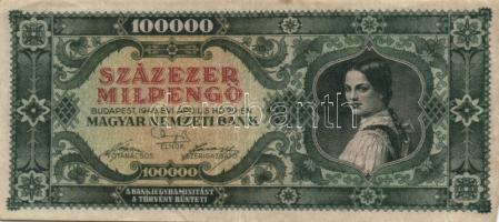 1946. 100.000MP (8x) nagyon alacsony sorozatszámúak! T:I-,II,III