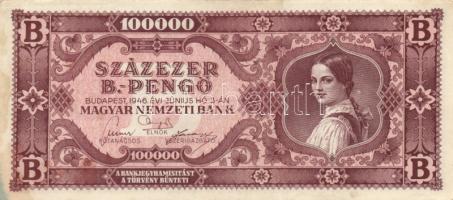 1946. 100.000BP (10x) T:II,III