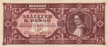 1946. 100.000BP (10x) T:II,III