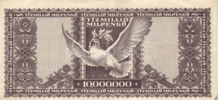 1946. 10.000.000MP (10x) különböző színváltozatok is T:II,II-,III