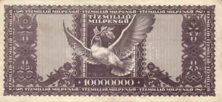 1946. 10.000.000MP (10x) különböző színváltozatok is T:II,II-,III