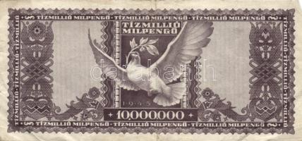 1946. 10.000.000MP (10x) különböző színváltozatok is T:II,II-,III