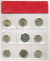 Vatikán 1981-1993. 20L (5x) + 200L (3x) + 500L "II. János Pál Pápa" kiadás fóliatokban T:1...