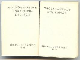 Német-magyar és magyar-német miniszótár
