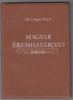 1985. Dr. Unger Emil: Magyar Éremhatározó - pótfüzet műbőr kötésben, szép állapotban