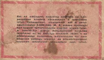 1946. 1.000.000AP fordított címer (16x) T:II-,III,III-