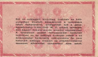 1946. 1.000.000AP fordított címer (16x) T:II-,III,III-