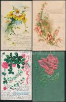 5 db századfordulós litho üdvözlőlap