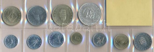 1995. 10f-200Ft forgalmi sor 11klf db, benne "Deák" Ag, fóliás szettben T:1