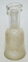 Régi boros üveg, hibátlan, kb. 1 literes,