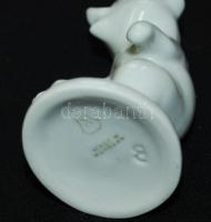 Drasche táncoló medve, hibátlan, jelzett, m:9 cm