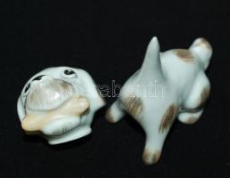 Aquincumi forgó fejű kutya, hibátlan, jelzett 7×6 cm