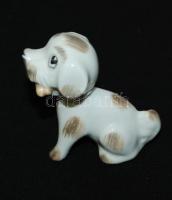 Aquincumi forgó fejű kutya, hibátlan, jelzett 7×6 cm