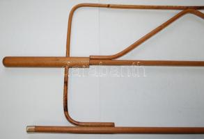 Kávéházi újságolvasó keret /
Vintage magazine holder 74x28cm