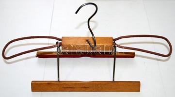 Régi vállfa és nadrágtartó /  Vintage hanger