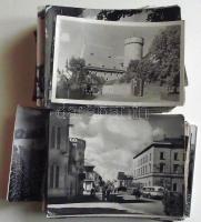 250 db modern, fekete-fehér, külföldi városképes lap