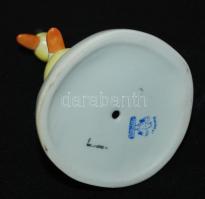 Aquincumi kacsapár, jelzett, hibátlan, kézzel festett, 8×7 cm