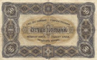 1920. 50K + 1000K "Orell Füssli Zürich" T:II-,III-