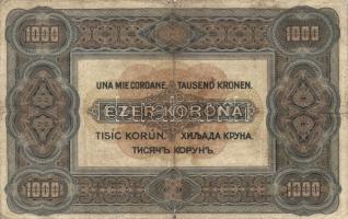 1920. 50K + 1000K "Orell Füssli Zürich" T:II-,III-