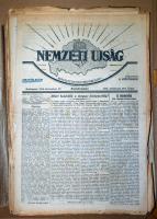 Nagy nyomtatvány tétel: 1923-1937 kb. 250db klf újságlap, közte Magyarság, Pesti Napló, Magyar Hírlap, Világ, Budapesti Hírlap, stb. Érdekes cikkekkel és fényképekkel, neves újságírók cikkeivel (pl: Ignotus) 1947-1949  11db klf Szabad szó és Magyar Nemzet napilap