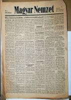 1947-1949  11db klf Szabad szó és Magyar Nemzet napilap