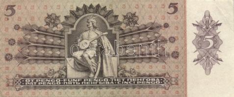 1916. 1K (2x) egyik zöld "Deutschösterreich" felülbélyegzéssel + 1939. 5P + 1936. 10P  T:I...