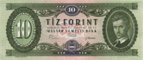 1969. 10Ft (2x) T:I-,III