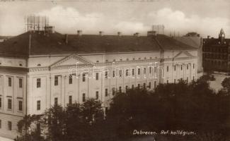 Debrecen Református kollégium, Antalfy József kiadása (small tear)