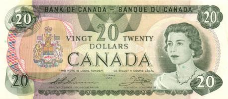 Kanada 1979. 20$ T:II Canada 1979. 20 Dollars C:XF