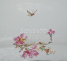~1900 Kézzel festett porcelán pecsenyés tál (festés kicsit kopott) /
~1900 Handpainted chinaware pla...