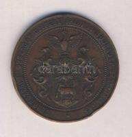 1903. "Debreceni első Országos Czipész Ipari és Munkásgép Szakkiállítás" Br emlékérem (55mm) T:2 ph. k.