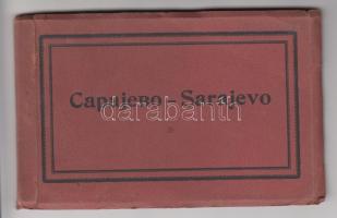 Sarajevo - 12 darabos régi képeslapfüzet