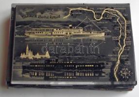 62 db modern, külföldi és magyar hajókat ábrázoló motívumlap