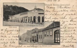 Szilágysomlyó with the shop of Rosenberger