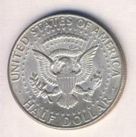 Amerikai Egyesült Államok 1964. 1/2$ Ag "Kennedy" T:2 USA 1964. 1/2 Dollar Ag "Kennedy" C:XF