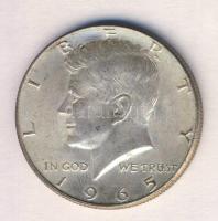 Amerikai Egyesült Államok 1965. 1/2$ Ag "Kennedy" T:2
USA 1965. 1/2 Dollar Ag "Kenned...