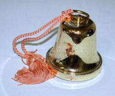 Működőképes zenélő harang karácsonyi dallammal 9cm