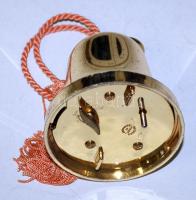 Működőképes zenélő harang karácsonyi dallammal 9cm