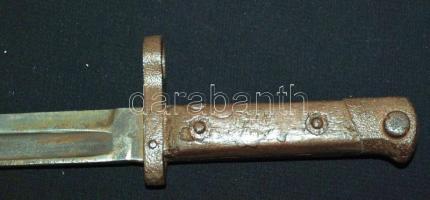 II. világháborús bajonett hüvely nélkül 36cm