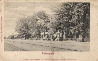 Tótmegyer railway station, Divald (fl)