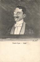 Theatregoer types, artist signed