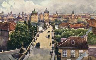 Praha, Prag; Old Town and Monastery of the Crucigerous Knights s: F. Engelmüller (EK)