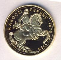 "Magyar aranypénzek utánveretben - Rákóczi Ferenc jubileumi 40 pengő" aranyozott Ag(0.999)...