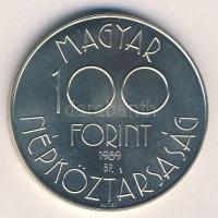 1989. 100Ft "Labdarúgó VB - kézfogás" T:BU