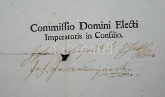 1731 VI. Károly német-római császár, III. Károly magyar király rendelete a bel- és külföldi borok fo...