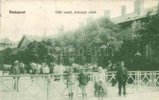 Budapest I. Déli vasút, érkezési oldal