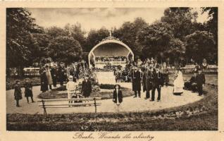 Bielsko-Biala park, orchestra, pavilion